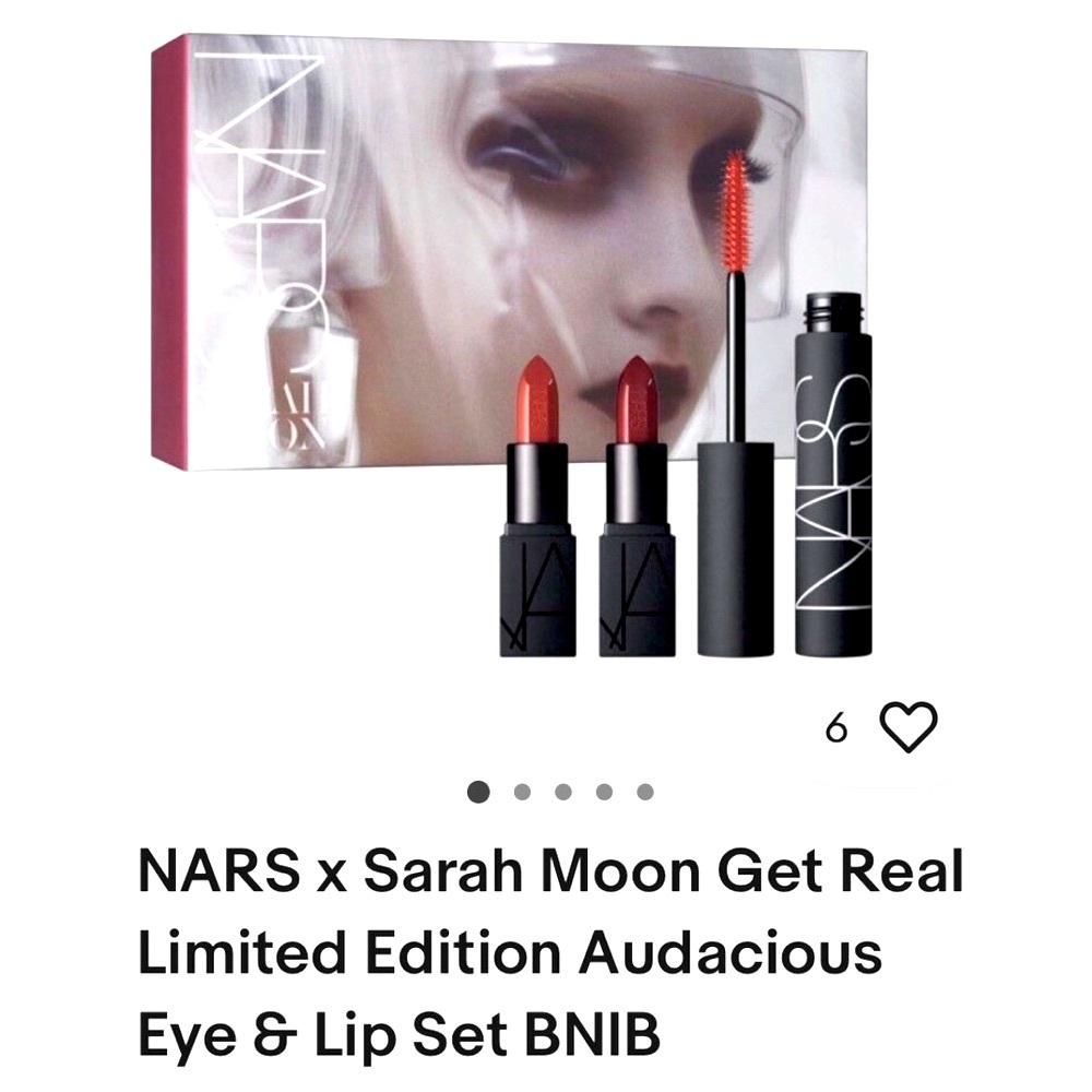 NARS SARAH MOON GET REAL LIP 👄   no eyeliner included  (limited edition’s(